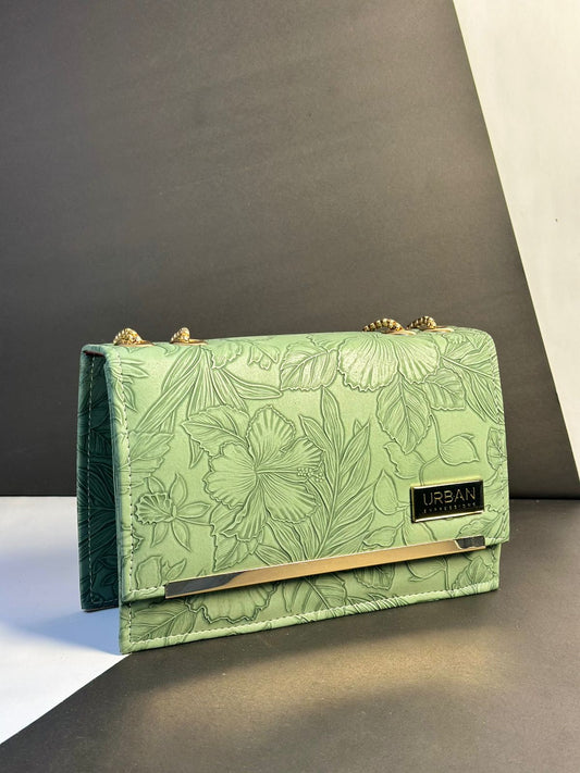 Sage Green Petal Bag