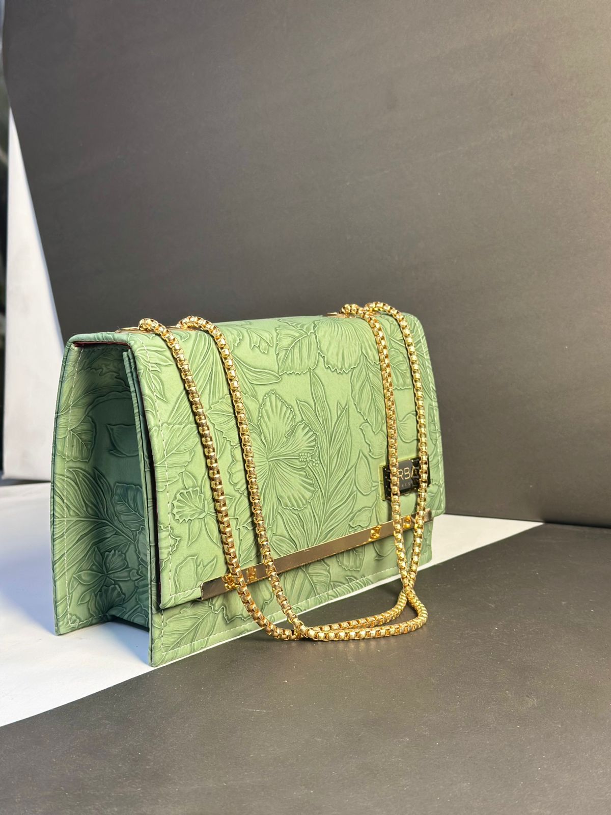 Sage Green Petal Bag