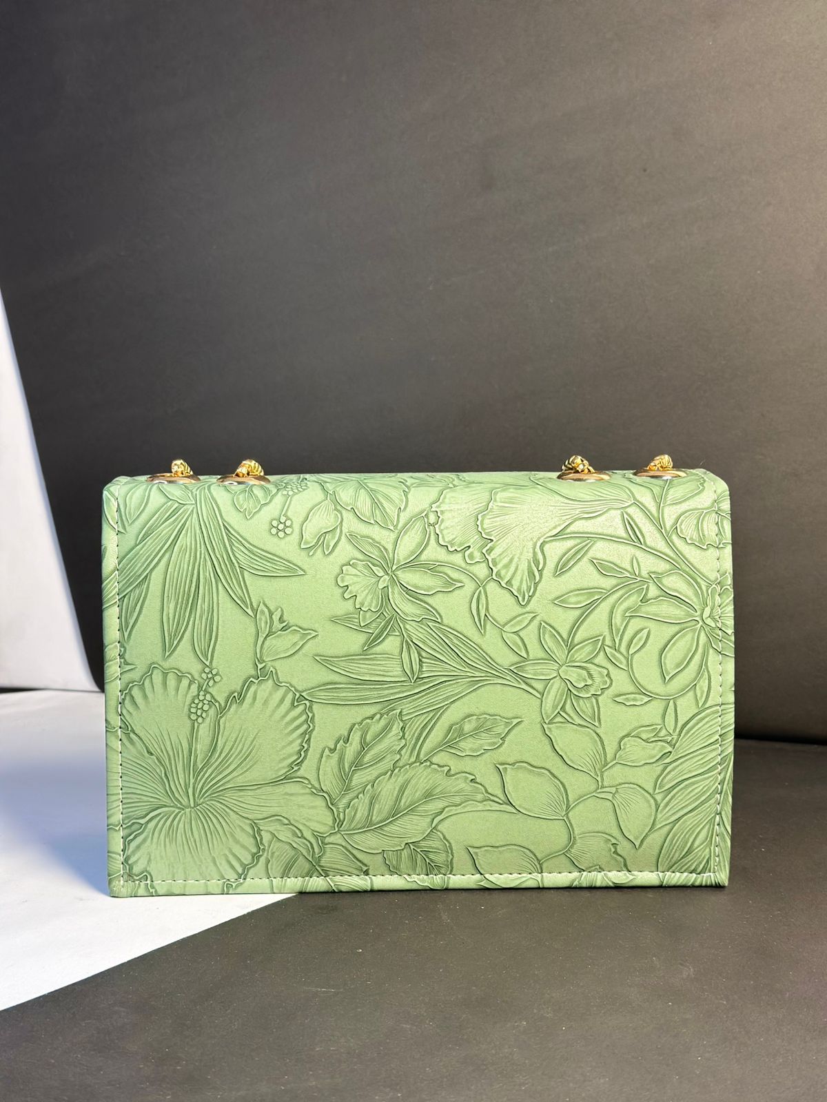 Sage Green Petal Bag
